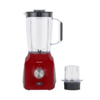 Geepas GSB5485 600W 2 in 1 Blender - Stainless Steel Blades, 2 Speed Control with Pulse | Overheat Protection| Ice Crusher, Chopper, Coffee Grinder & More