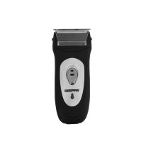 Geepas Men’s Electric Foil Shaver - Mini Travel Rechargeable Precision Foil Shaver with Sideburn Trimmer for Beard & Stubble  - Cordless Electric Beard Razor - Reciprocating Trimmer - 2 Year Warranty