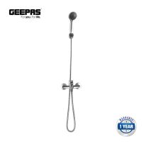 Geepas GSW61004 Bath Mixer with Shower Set with Three Function Switches, Power Showers for Bathrooms with Solid Metal Lever Handle