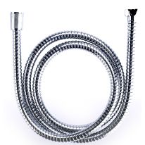 Stainless Steel Shower Hose, 1.2 Meters, GSW61059 -  Brass Nut and Brass Insert, Premium Quality Leak-Proof Long Shower Hose, Chrome Plated