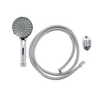 Geepas GSW61086 Single Function Hand Shower - Portable Contemporary Design, Rainfall-Circular and Power Massage Functions for Soothing Shower Experience | 1 Year
