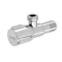 Geepas GSW61099 Angle Valve - Mixer Tap with Roughened Thread | Ergonomic Knob with 0.2Mpa-0.8Mpa Pressure | Ideal for Bathroom, Kitchen & More