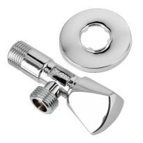 Angle Valve, Quality Solid Metal Construction, GSW61113 - Solid Knob, Durable High Quality Ceramic Cartridge,1 Year Warranty, Single Lever Mixer, G1/2-Connection, Chrome Plated, Non-Ferritic