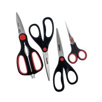 Geepas GT59037 Heavy Duty Kitchen Scissors Set of 4 - Multi-Purpose Stainless Steel Home & Kitchen Utility Shears for Chicken, Poultry, Fish, Meat, Vegetables, Herbs, Flowers - As Sharp As Any Knife