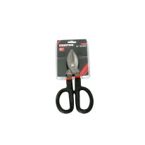 Geepas 10" Tin Snip - Straight Cut Snip Tin with Steel Blades | Cutting Capacity Upto 23 Gauge | Slip Resistant Handle for Long Working | Ideal for Cutting Metal Sheet and Hard Material 