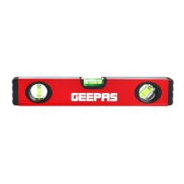 Geepas 12’’ Spirit Level - Small, Unbreakable Heavy-Duty Magnetic Torpedo Level with 3 Level Bubbles - Shock Resistant - Pocket Size, Hanging Hole - Scaffold Level for Builders & Construction Site