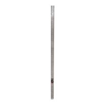 Geepas Stainless Steel Ruler - 120cm(48”) Precision Metal Ruler for Accurate Easy to Read Measurements for Office Engineering Drawings with Conversion Tables - Hanging Hole for Storage