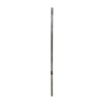Geepas Stainless Steel Ruler - 150cm(60”) Precision Metal Ruler for Accurate Easy to Read Measurements for Office Engineering Drawings with Conversion Tables - Hanging Hole for Storage