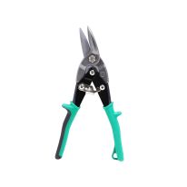 Geepas Aviation Snip Right Cut 250mm - Right Cut Offset Tin with Forged Blade with Twin Spiral Spring, Comfort Grips | Ideal for Cutting Upto 18 Gauge Aluminium, Wire Mesh, Leather, Copper & Plastic
