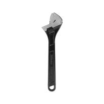 Geepas Soft Grip 12” Adjustable Wrench - Made of Highly Durable CRV, Black Phosphated Finish, Easy To Operate, Has a Double Colored Handle