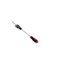 Geepas Precision Screwdriver - Phillips Screwdriver with Soft Grip Rubber Insulated Ergonomic Handle - CR-V Build, Magnetic Tip and Hanging Hole for Easy Carry - Bicolored Red/Black - (PH2x325mm)