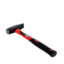 Fiber Handle Machinist Hammer, Durable Sledge Hammer GT59248 - Lightweight Rubber Padded Handle with Fiberglass Core, Weighs 500gm