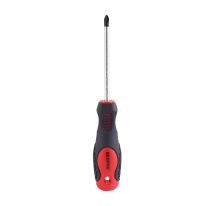 Geepas Precision Screwdriver - Containing One Phillips Screwdriver, Soft Grip Rubber Insulated Handle, Bicolored Red/Black