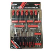 76 Pcs Screwdriver and Bits Set – High Quality Chrome Vanadium Screwdrivers Bits - Indispensable Combo Tool Kit Ideal for DIY, Workshop and Garage Repairs