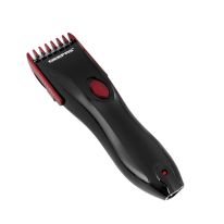 Rechargeable Beard Trimmer 3W - Comfortable Grip, Stainless Steel Precision Cutting Blade, Cordless Operation, LED Charge Indication | 2 Speed Cordless Rechargeable Trimmer with Comb/Clipper Option