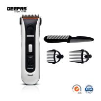 Geepas GTR56017UK Men Beard Stubble Trimmer - Hair and Beard Trimmer - Professional Cordless Electric Rechargeable Grooming Body Hair Shaver with 3 Adjustable Combs, Precision Blades | 2 Years Warranty