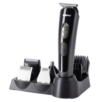 11-in-1 Rechargeable Grooming Set, GTR8612N | Hair/ Bread/ Nose/ Ear/ Body Trimmer | 5 Changeable Heads | Li-Ion Battery | 60mins Working Time | LED Display | 4 Combs Attachments