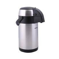 Geepas 3.5L Vacuum Flask -  Coffee Heat Insulated Thermos for Keeping Hot/Cold 24 Hours Heat/Cold Retention, Double-Walled Vacuum for Coffee, Hot Water, Tea, Beverage | Ideal for Social Occasion, Commercial & Outings
