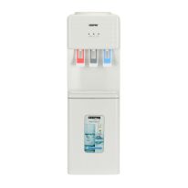 Geepas Water Dispenser- GWD8326/ Hot, Normal and Cold Function, and 3 Taps, Stainless Steel Tank/ 2.8 L, 1.0 L Capacity, Perfect for Home, School, Apartments, Office, etc./ White, 2 Year Warranty