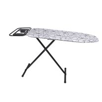 Spring Ironing Board, Adjustable Height Iron Board, RF10122 | Cotton Cover with 8mm Foam Pad | Foldable Design | Home Laundry Room Or Dorm Use