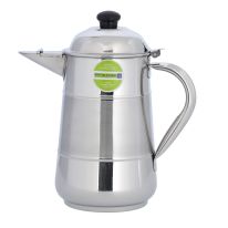 Milk Jug, 1.6L Stainless Steel Jug with Handle, RF10156 | Two Tone Body with Bakelite Knob | Spill Proof Lid & Pour Spout | Perfect Water Camping, Hiking & More