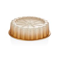 Elegant Bundt Cake Pan, Aluminium Bakeware, RF10841 | Beautiful Design Cake Tin | Granite Coated Non-Stick Pan for Easy Food Release & Clean Up | Oven Safe Cake Tin