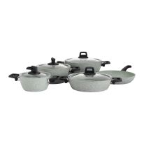 Royalford 9Pcs Scoria Granite Coating Cookware Set,  RF10979