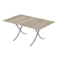 Rectangular Table, Sanoma Design Portable Table, RF11000 | 90x60cm Rectangular Kitchen Dining Table | Modern Small Coffee Table | Living Room Accent Table with Metal Legs