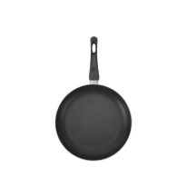 Royalford 30 CM Aluminum Fry Pan- RF11861| Strong Aluminum Body With Non-Stick Coating And Bakelite Handle| Compatible With Hot Plate, Halogen, Ceramic And Gas Stovetops| Perfect For Frying, Sauting, Tempering| Black