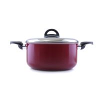 Non-Stick Casserole With Lid, 24 CM