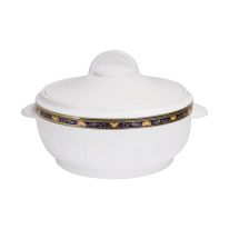 Royalford RF1642 6000 ml Litre Classic Casserole - Thermal Casserole Dish - Double Wall Insulated Serving Dish with Lid - Thermal Food Storage Container - Stainless Steel Inner - Keeps Food Warm or Cool