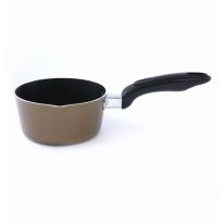 Royalford RF2011-MP16 16cm Non-Stick Milk Pan - Aluminium Saucepan - Pouring Spout with Ergonomic Handle -Compatible with Multiple Hobs| Ideal as Coffee pot, Tea pot, Milk pot & Small saucepan
