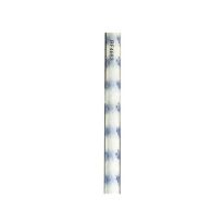 Royalford RF4683 20M Table Roll - Tablecloth Cover Protector | Tablecloth Daisy Silver, Small Polka Floral, Wipe Clean, Table Cloth | Spill Proof Reusable Roll | Ideal Dinning Table, Hall, & More (White & Blue)