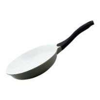 Royalford RF5649 Ceramic Coated Induct Base Fry Pan 28Cm - Non-stick Fry Pan with High Grip Handle & Hanging Loop | Evenly Heating Base | Ideal Frying, Cooking & More