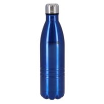 Vacuum Bottle, Double Wall Stainless Steel Bottle, RF5770BL | 750ml Water Bottle | Leak-Resistant Sports Drink Bottle | Vacuum Insulation Bottle for Indoor/Outdoor Use (Blue)