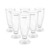 Royalford 6PC Highball Tumbler Drinking Glasses - Cocktail/Juice Hiball Glasses - Pint Beer Glass Set - Tall Glasses, 13oz/410ml - Pint Glasses for Drinking Beer/Water/Juice/Whisky/Wine/Soft Drinks
