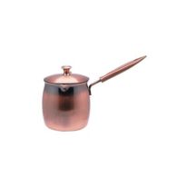 Copper Plated Stainless Steel Coffee Warmer, 350 ML