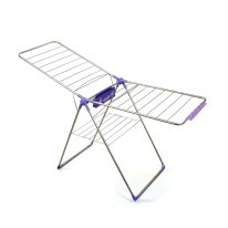 Royalford RF7137 Large Folding Clothes Airer 180x55 Cm - Drying Space Laundry Washing |Durable Metal Drying Rack | Multifunctional Air Dryer Ideal for Indoor and Outdoor | Easy Store 2 Folding Winged Clothes Airer