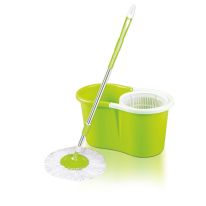 Royalford Easy Spin Mop & Bucket Set - 360 Degree Spinning Mop Bucket Home Cleaner| Extended Ergonomic Handle & Easy Wring Dryer Basket for Home Kitchen Floor Cleaning & More