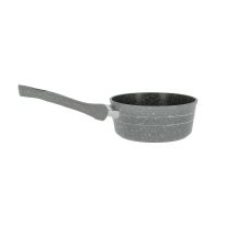 Royalford RF9473 Smart Saucepan with Durable Marble Coating - High-Quality Forged Aluminium Construction, Non-Stick Pan for Gas, Induction & Ceramic Hobs - 3.8MM Induction Bottom - (16x7.5) cm
