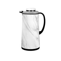 Royalford RF9594 1.9L Double Wall Vacuum Flask Marble Designed - Heat Insulated Thermos for Long Hour Heat/Cold Retention | Comfortable Handle | Ideal for Hot Water, Tea, Beverage