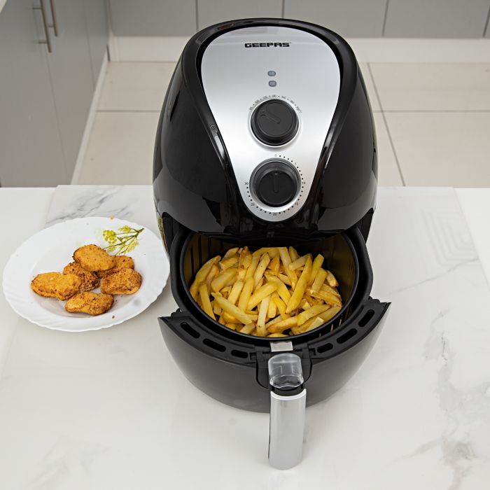 Buy Geepas GAF37512N Air Fryer Non Stick Coating 3.5L 1500W Black