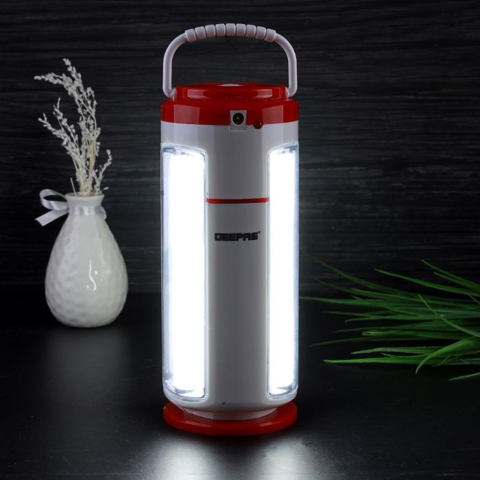 Geepas Rechargeable LED Lantern, Emergency Lantern with Light Dimmer  Function, 36 Super Bright LEDs, 200 Hours Working, Very Suitable for  Power Outages