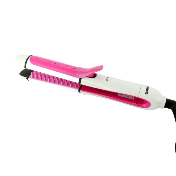 Curling iron outlet with plastic teeth