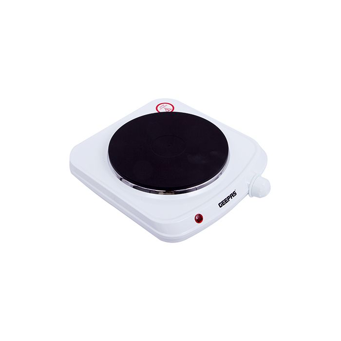 Geepas 1000W Single Hot Plate for Flexible & Precise Table Top