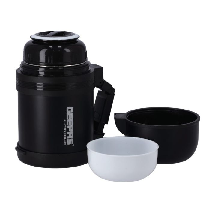 Geepas 1.3L Hot & Cold Vacuum Flask - Double Walled Stainless Steel for Tea,  Coffee, Hot