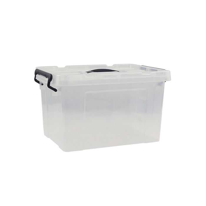 33L Storage Box, Premium Quality Clear Snap Closure, RF10138