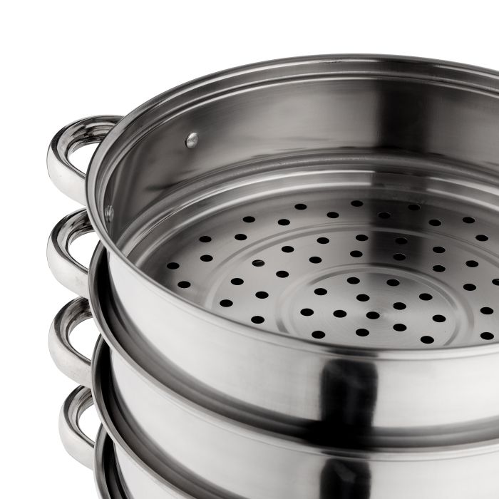 4-Layer Stainless Steel Steamer Pot, Multipurpose, RF10427