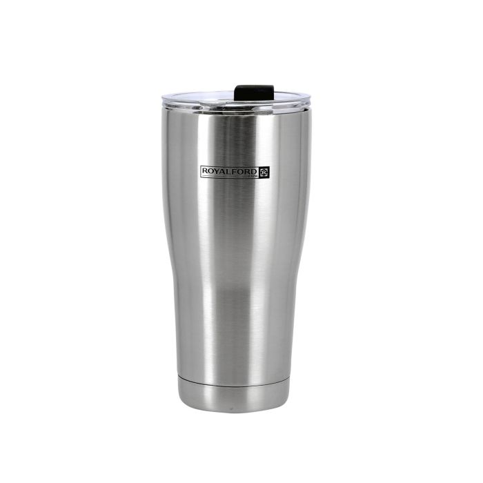 Wall　Stainless　Royalford　Lid|　500ML　with　Vacuum　Keeps　Tumbler-　RF11140|　Double　Steel　Mug　PP